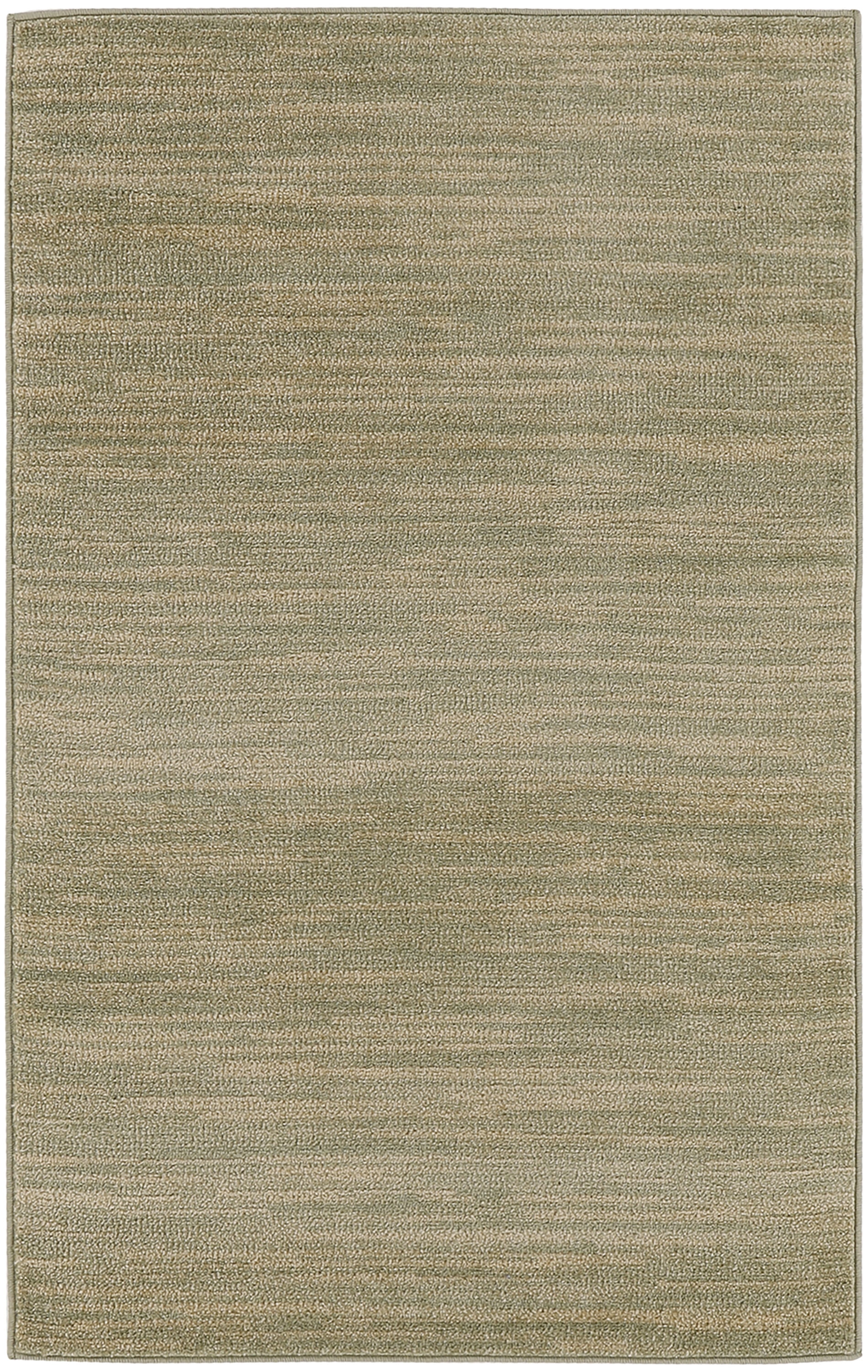 Nourison Essentials Indoor/Outdoor Green Gold 3' x 5' Area Rug (3x5)