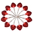 thumbnail image 2 of 120 Inch Acrylic Heart String Lights, Deep Red Valentine's Day Decorations Lights Outdoor Waterproof with LED Light for Home Fireplace Door Windows Fence Party Valentines Day Decor, 2 of 9