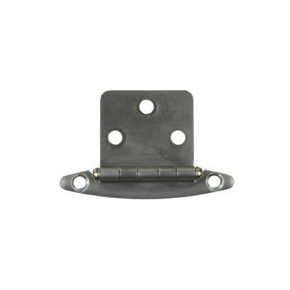 JR Products 70655 Free Swing Flush Mount Hinge - Chrome