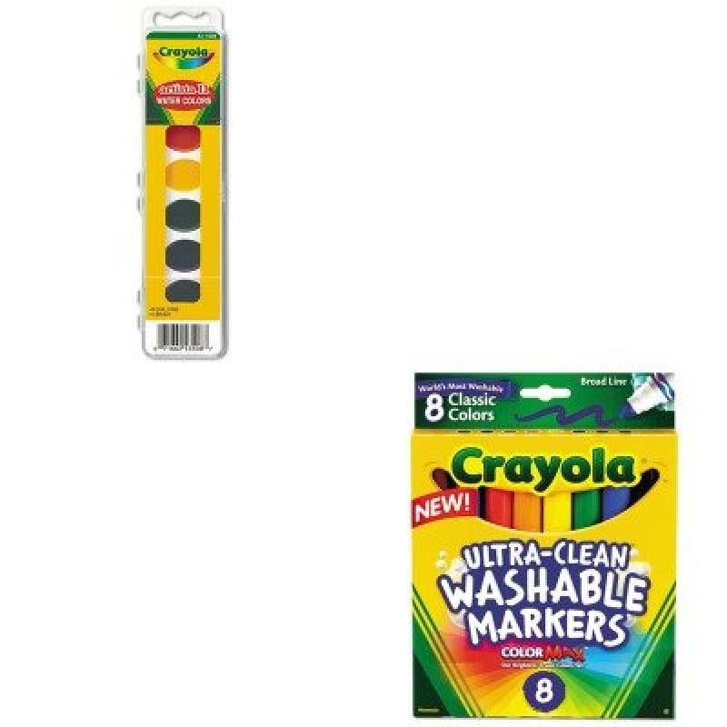8 Assorted Colors Crayola Artista Ii 8-Color Watercolor Set