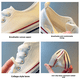 thumbnail image 2 of Zapatos Canva bajos para niños, primavera 20224, nuevo estilo, Color blanco caramelo, zapatos de tablero para padres e hijos para hombres y mujeres, 2 of 5