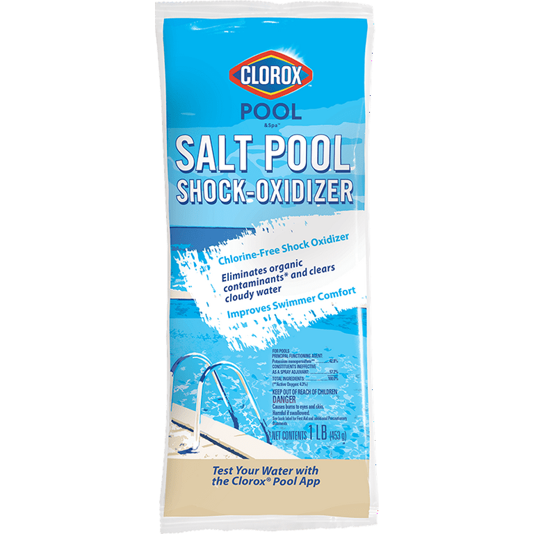Clorox Pool Spa Salt Essence Chlorine Free Shock for Salt Swimming Pools 6pk