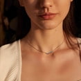 thumbnail image 6 of Valloey Rover 14k Gold Plated Dainty Rope Short Chain Choker Necklace for Women Jewelry Gift, 6 of 6