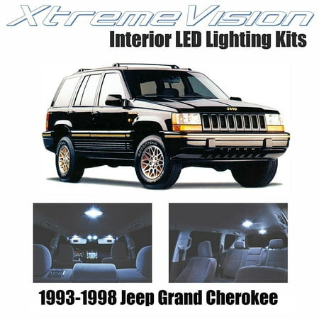 Xtremevision Led For Jeep Grand Cherokee 1993 1998 9 Pieces