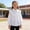White H, variant on Girls Long Sleeve Ruffle Collar Button Down Blouse Top White School Uniform Shirt with Smocked Cuffs Sizes 4-16,Size 5 T