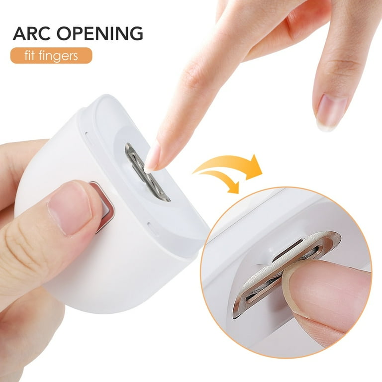 Electric Automatic Nail Clipper: Manicure and Pedicure Nail Trimmer