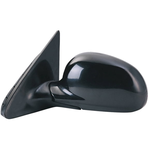 63514H - Fit System Driver Side Mirror for 92-95 Honda Civic Hatchback/ Coupe, black, foldaway, Power