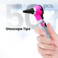 thumbnail image 4 of Fundas para Otoscopio de Diagnóstico, Puntas de Plástico Desechables para Espéculos de Otoscopio de Oído de 2,7 mm y 4,2 mm (50 Unidades de Cada Tamaño), 4 of 5