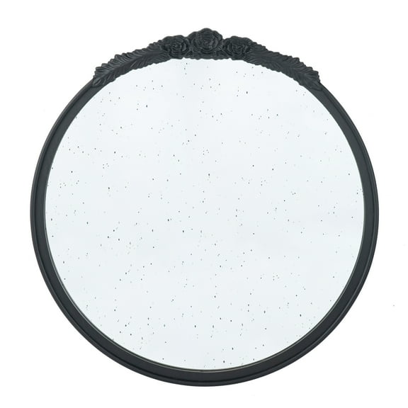 A&B Home Bingley Mirror - 29.5" x 2" x 30" Black