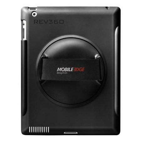 Mobile Edge ME Rev360 Rotating iPad / Tablet 2 Case Smart Cover Version - Black