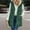 Green, variant on Sanbonepd Womens Jacket 2023 Fall Reversible Vests Sleeveless Fleece Jacket Zip Up Long Warm Winter Coat