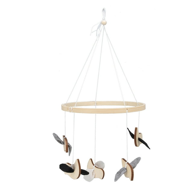 Campanas de viento de animales de madera hechas a mano, campanillas de viento colgantes para Patio, jardín, césped, balcón, sala de estar y dormitorio