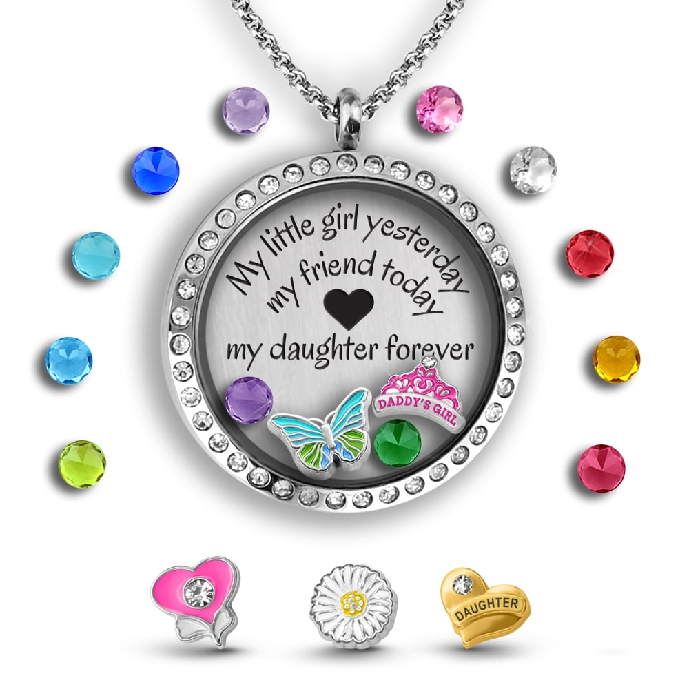 Daddy's Little Girl Locket Daddy's Little Girl Necklace Daughters