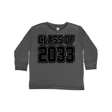 

Inktastic class of 2033 Gift Toddler Boy or Toddler Girl Long Sleeve T-Shirt