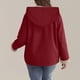 thumbnail image 5 of Ailaofu Women's Casual Zip Up Hoodie Sweatshirt Jacket Coat, 5 of 7