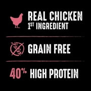 Crave Grain Free Indoor Natural Dry Cat Food With High Protein From Chicken & Salmon, 10 Lb. Bag