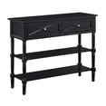 thumbnail image 3 of Convenience Concepts Country Oxford 2 Drawer Console Table, Multiple Colors, 3 of 6