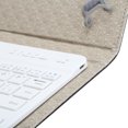 thumbnail image 4 of Funda Protectora Universal De Pu Para Tableta De 7 Pulgadas + Teclado Bluetooth Para Android/Ios/Win Inevent EL006924-00, 4 of 6