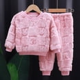 thumbnail image 2 of Gubotare Baby Girl Pajamas Kids & Toddler Girls Boys Pajamas 2 Piece Pjs Set Sleepwear 12 18 Months (Pink,12-18 Months), 2 of 4