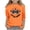 B Orange, variant on Auroural Kids Long Sleeve Shirts Boys' And Girls' Orange Festival Casual Originality Printed 3/4 Sleeve Round Neck Top Suit For 3-12 Years Orange 3 Years