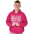 thumbnail image 5 of This Is My Workout Just Kidding Nap Hoodie Sweatshirt Women Men Brisco Brands M, 5 of 6
