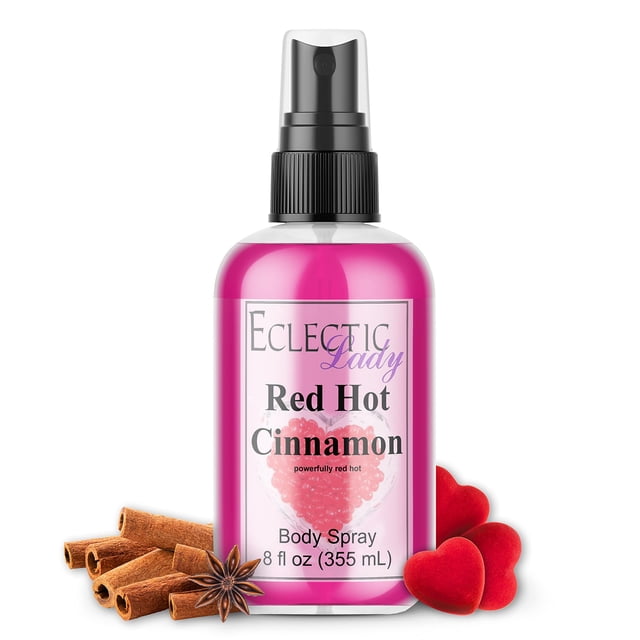 Spray corporal Eclectic Lady Red Hot Cinnamon 240 ml para mujer
