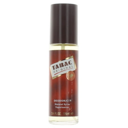 Tabac Original(Glass Bottle)by Maurer & Wirtz for Men Deo Spray 3.4 oz.
