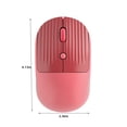 thumbnail image 3 of NARABB Vente Chaude Souris Sans Fil Silencieuse Fille Mignonne Charge Type-c Souris Bluetooth Mode Maison Commutation Endurances Réglable en Trois Vitesses, 3 of 7