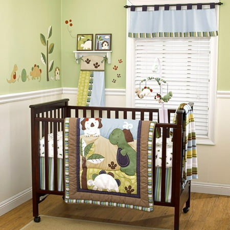 Cocalo Cocalo Coco Company Chomp N Stomp 4 Piece Crib Bedding