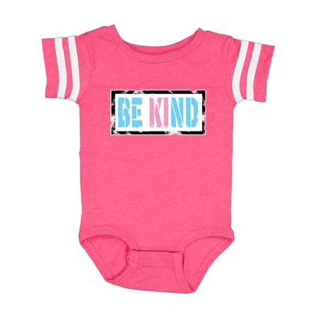 

Inktastic Be Kind Stencil in Trans Colors Gift Baby Boy or Baby Girl Bodysuit