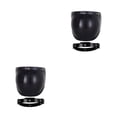 thumbnail image 4 of relayinert Vintage With Windshield Materials For Unisex Riders Easy To Clean Dark brown black 2Set, 4 of 6