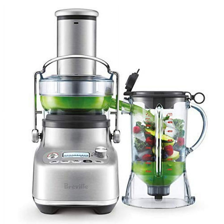 The Breville 3X Bluicer Pro Brushed Stainless Steel Blender Juicer in one BJB815BSS1BU