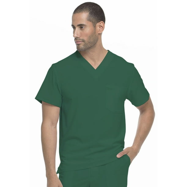 Dickies Dickies EDS Essentials Scrubs Top for Men VNeck Plus Size
