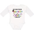 thumbnail image 3 of Inktastic My Brother Graduated and I'm Super Proud Boys or Girls Long Sleeve Baby Bodysuit, 3 of 5