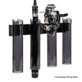 thumbnail image 3 of ABS Fishing Rod Holders 4 Tubes Wall-Mounted Fishing Pole Rack, 3 of 8