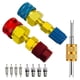 thumbnail image 1 of Kit de Acoplamiento Rápido R1234YF, Adaptador R1234yf A R134a, Kit de Conversión de Conector de Lado Alto-Bajo, Aire Acondicionado Refrigerante, 1 of 5