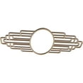 thumbnail image 2 of Ekena Millwork 24"W x 12"H x 6 5/8"IW x 11 3/8"IH x 1/4"T Elizabeth Wood Fretwork Pierced Ceiling Medallion, Birch, 2 of 3