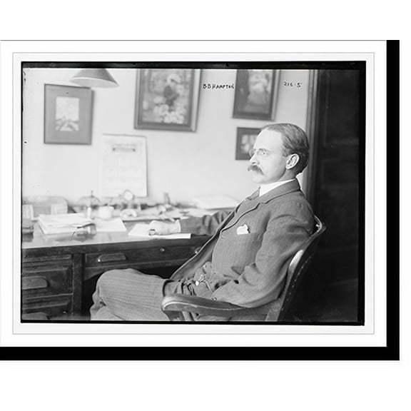 Historic Print, B.B. Hampton, 16" x 20"