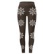 thumbnail image 4 of MKLEKYY Leggings de yoga para mujer con estampado navideño de copos de nieve | Pantalones de yoga de cintura alta | Mallas deportivas elásticas, 4 of 4