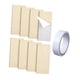 thumbnail image 1 of Kit de reparación de bisagras de madera, placa de madera resistente con cinta adhesiva de doble cara. 8 piezas, 1 of 9