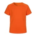 thumbnail image 3 of Razzly Men's Athletic T-Shirts for Outdoor Sports - Short Sleeve UPF 50+ Quick Drying Swim Shirt Rash Guard for Summer Activities(Orange,S), 3 of 5