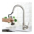 thumbnail image 4 of Pull-out Sink Spray With Brushed Spray Head Button 2 Jets For Kitchen Mixer Tap Kitchen Faucets, 4 of 5