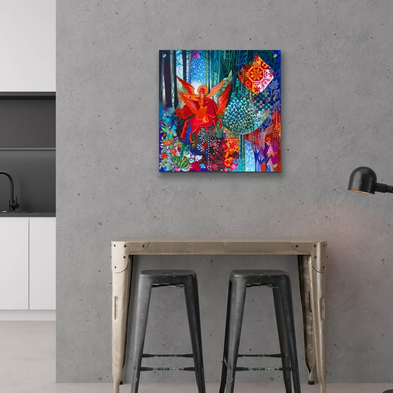 Epic Art 'Saint Michael The Archangel' by Oxana Zaika Acrylic
