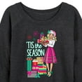 thumbnail image 3 of Barbie - Tis The Season - Women's Lightweight French Terry Long Sleeve Shirt, 3 of 5