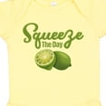 thumbnail image 4 of Inktastic Lime Squeeze the Day Boys or Girls Baby Bodysuit, 4 of 5