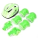 thumbnail image 1 of Juego de 7 piezas de casco y almohadillas protectoras para ciclismo y patinaje, color verde claro, talla para niños Equipo de seguridad infantil, 1 of 8