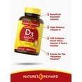 thumbnail image 3 of Vitamin D3 - 5000 IU - 360 Softgels - Non-GMO & Gluten Free Supplement - by Nature's Reward, 3 of 6