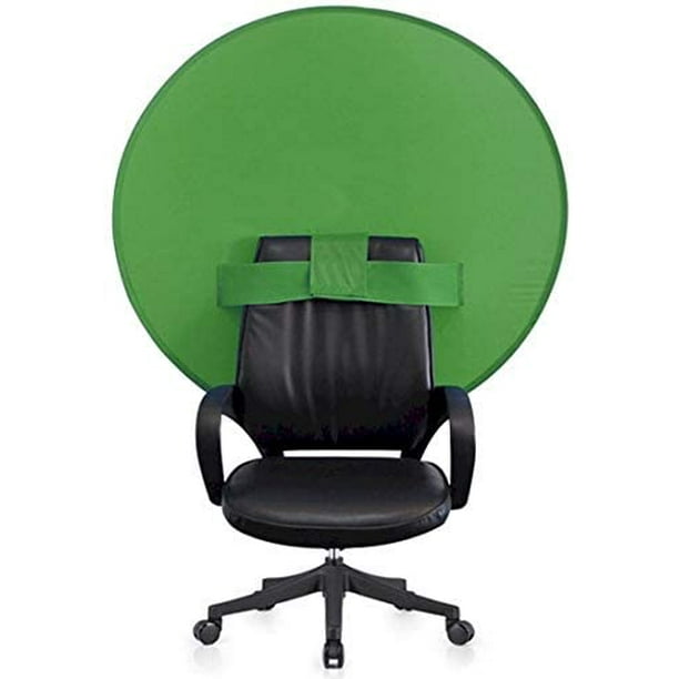 Zoom Screen Office Chair Green Screen for Video Calls