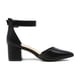 thumbnail image 3 of Zapatos DREAM PAIRS ANNEE Tacones Gruesos de Punta Negra, 3 of 7