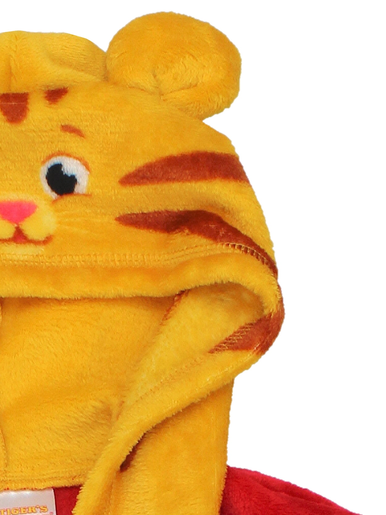 Daniel Tiger Toddler Boys Girls Hooded Plush Fleece Bathrobe Robe with Ears